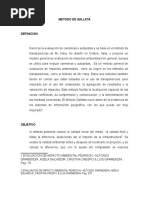 Metodo de Galleta-EVALUACIÓN DE IMPACTO AMBIENTAL 