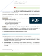 Excepciones y Threads PDF