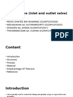 Group 7: Poppet Valve (Inlet and Outlet Valve)