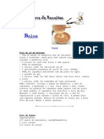 (Culinária) Livro de Receitas - Bolos PDF