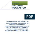 Informe Topografico Llampao