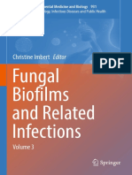 (Advances in Experimental Medicine and Biology 931) Christine Imbert (Eds.)-Fungal Biofilms and Related Infections_ Advances in Microbiology, Infectious Diseases and Public Health Volume 3-Springer In