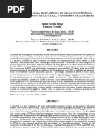 Metodologia para Mapeamento de Áreas Suscetíveis À Inundação