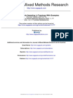 Teddlie - Mixed Methods Sampling - A Typology With Examples PDF