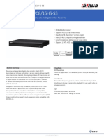 Dahua Hcvr4104hs-s3 en Datasheet