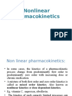 Non Linear Pharmacokinetic