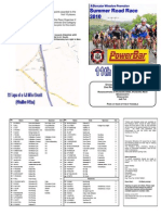 Summer RR 2010 Start Sheet