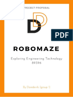 Robomaze Proposal