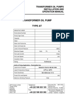 Transformer Oil Pumps-Operation Installation & Maintenance PDF