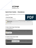 Quick Start Guide - Standalone: I. Start Neat Image