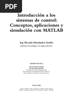 Introducción A Los Sistemas de Control Con MATLAB Parte 1 Hernández Gaviño