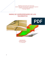 Mapas de Isopropiedades de Los Yacimientos TRABAJO