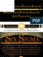 FMEA & Measurement Systems Analysis