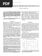 Formato de Revista Sigma