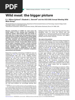 Wild Meat: The Bigger Picture