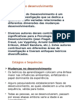 FREUD - Desenvolvimento Da Infância e Adolescência