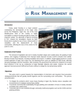 Flood Risk Management in Iligan City