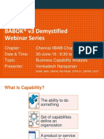 Business Capability Analysis