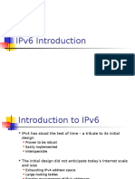 Ipv6 Introduction: Inft3007