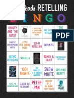 Epic Reads Retelling Bingo Card