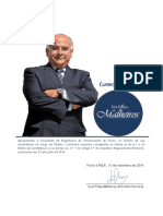 Luis Filipe Malheiros Curriculum Vitae