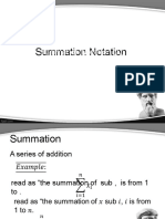 21-4 Summation Notation (Σ)