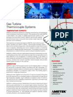 Gas Turbine Thermocouple Systems