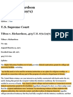 6 Tilton v. Richardson: 403 U.S. 672 (1971) : Justia U.S. Supreme Court Center