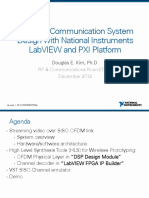 Wireless Communication System Design With National Instruments LabVIEW and PXI Platform