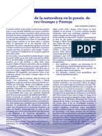 La Metáfora de La Naturaleza en La Poesía de Pérez Ocampo