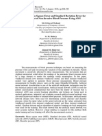 Determining Mean Square Error and Standard Deviation Error For Measurement of Non-Invasive Blood Pressure Using ANN