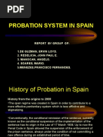 Probation System in Spain