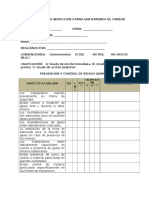 Lista de Chequeo Inspeccion A Mina Subterranea de Carbon