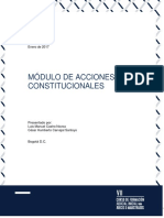 Módulo 10 - Acciones Constitucionales - Tomo III