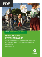 Re-Politicising Intersectionality: How An Intersectional Perspective Can Help INGOs Be Better Allies To Women's Rights Movements