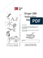 Singer 288 PDF