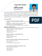 Ashraful CV