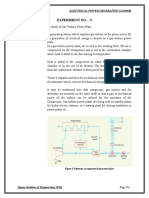 5.to Study of Gas Turbine Power Plant.