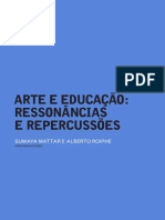 Arte e Educacao Ressonancias e Repercussoes PDF