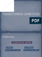 Transtornos Genéticos