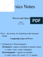 Notes - Unit 8 - Waves, Sound, and Light