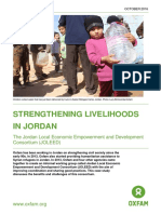 Strengthening Livelihoods in Jordan: The Jordan Local Economic Empowerment and Development Consortium (JOLEED)