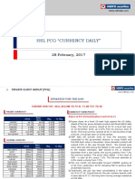 HSL PCG "Currency Daily": 28 February, 2017