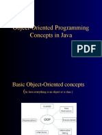 Object-Oriented Programming Concepts in Java