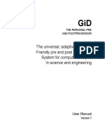 GiD 7-User Manual