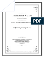 The Secret of Wealth Franklyn Hobbs