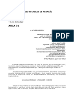 Técnicas de Redação - Marcelo Paiva