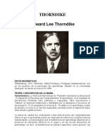 Trabajo de L.E. Thorndike