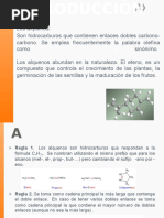 Exposicion de Quimica Sobre Los Alquenos