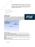 Exp: 02 - Simulation of Flow Through An Axial Flow Compressor Blade Passage